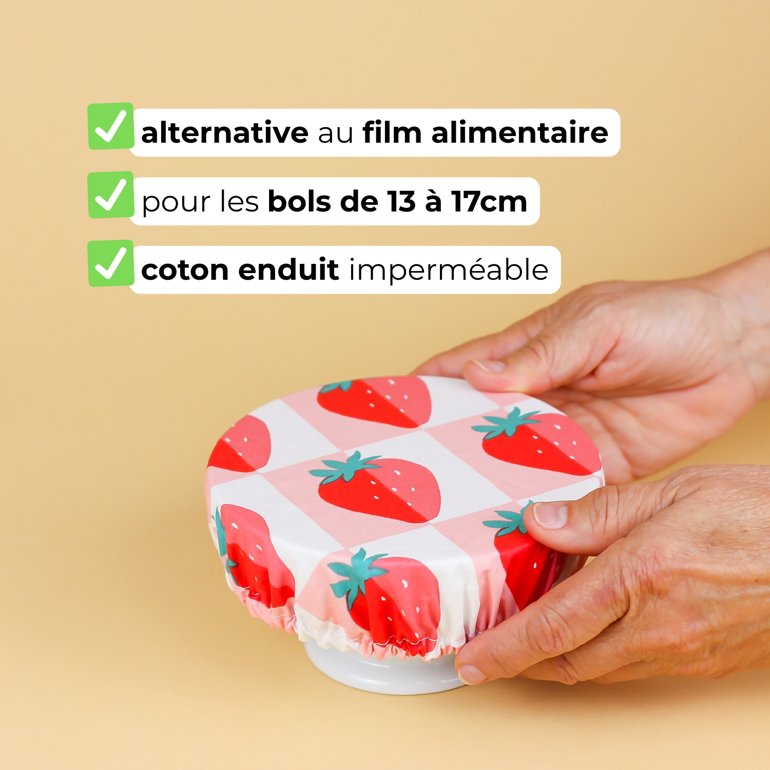 Couvre-bol en tissu