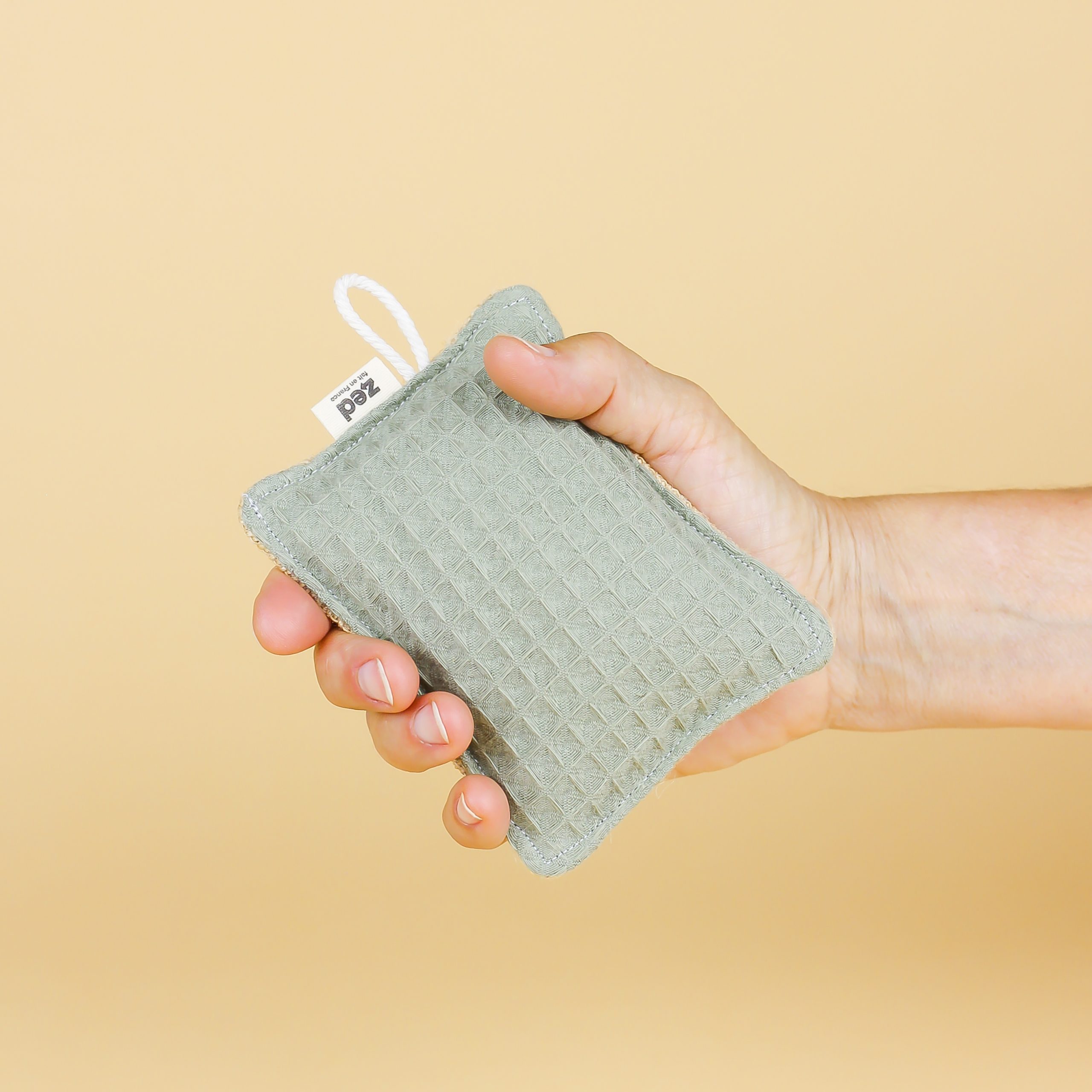 Éponge lavable en tissu
