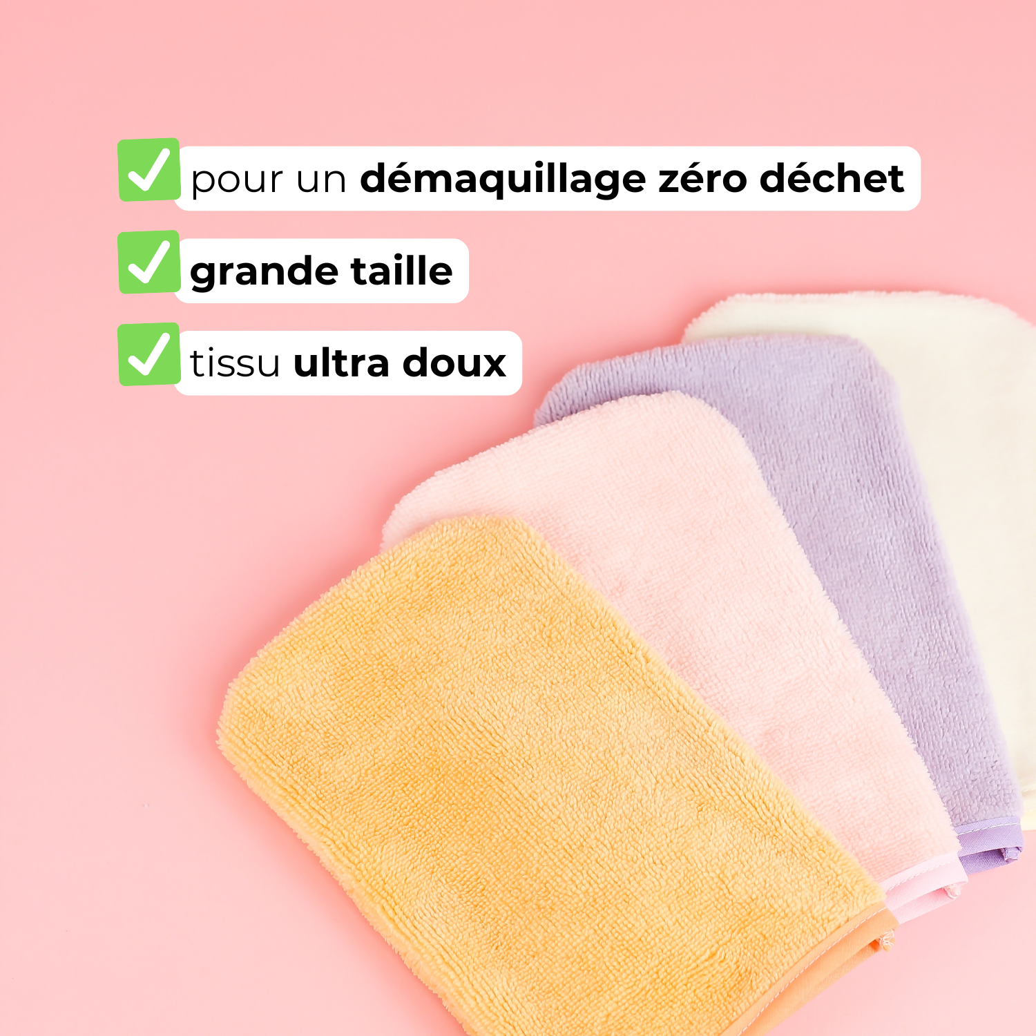 Gant démaquillant