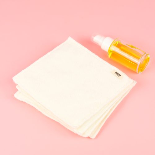 Lingettes lavables double face