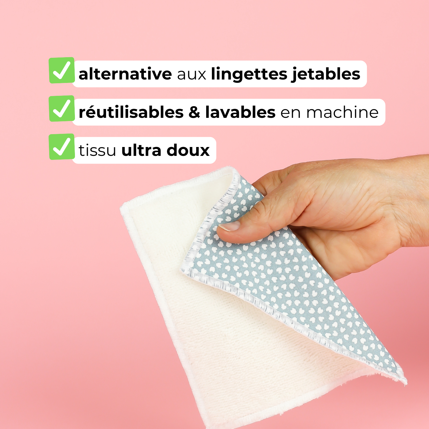 Lingettes lavables