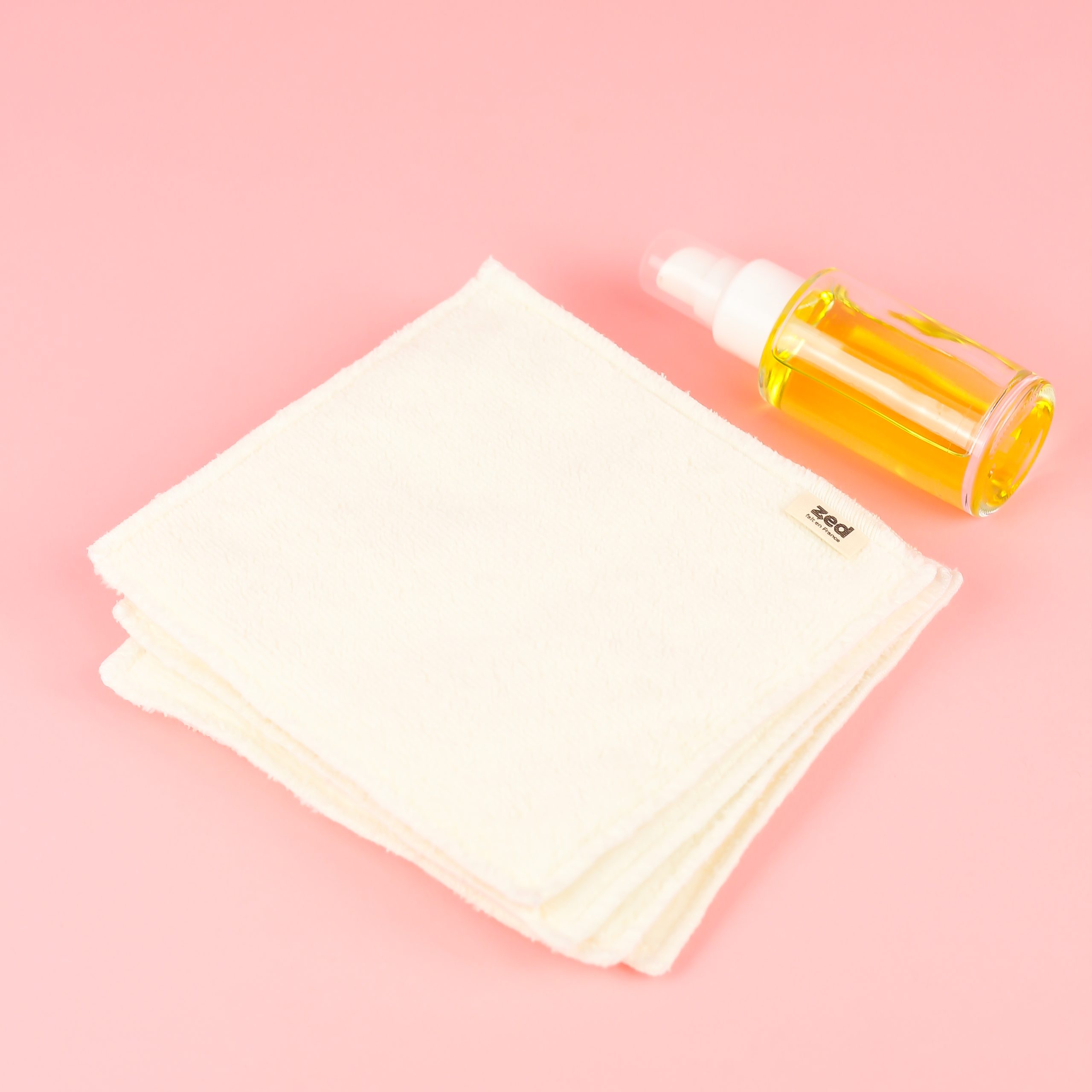 Lingettes lavables double face