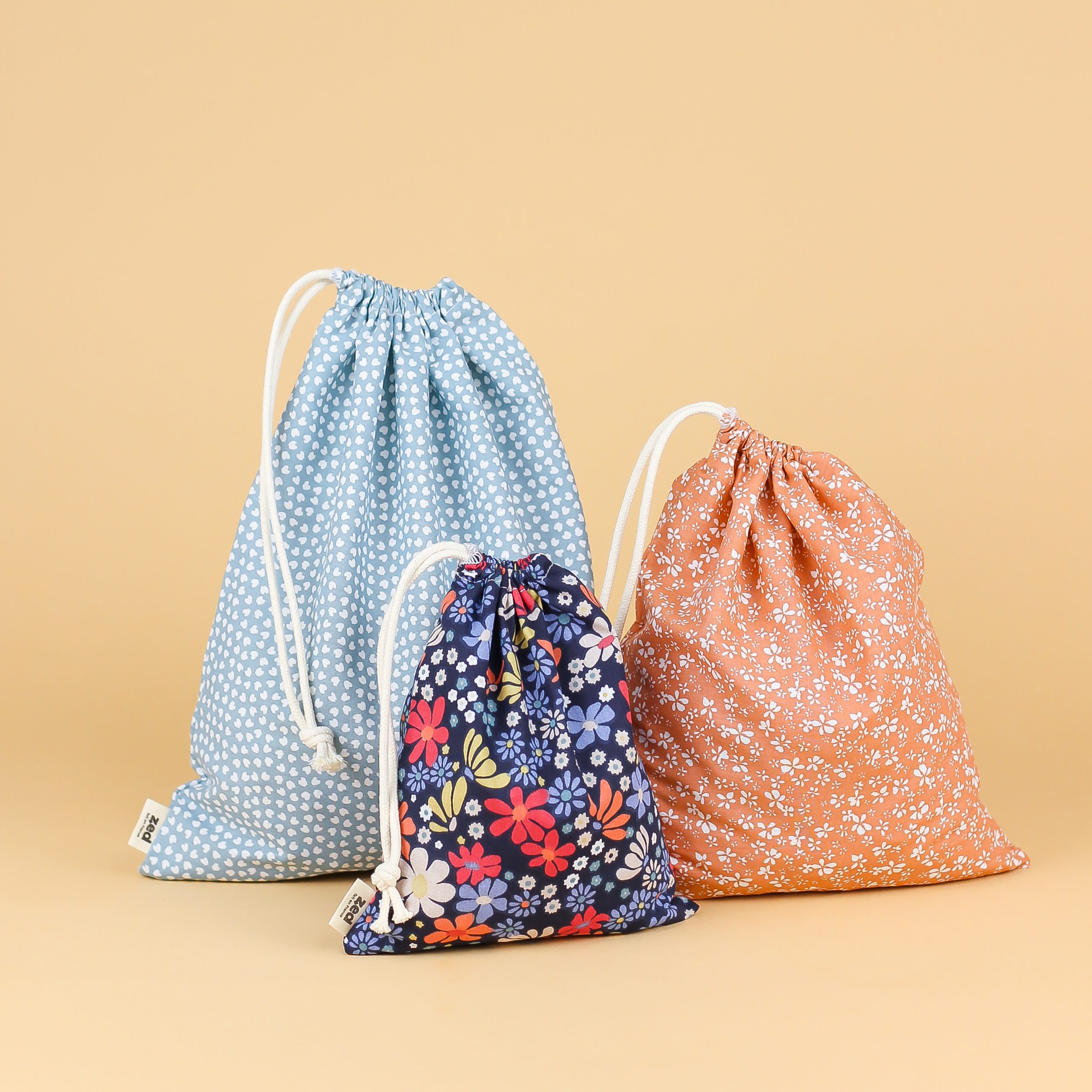 Lot de 3 sacs à vrac