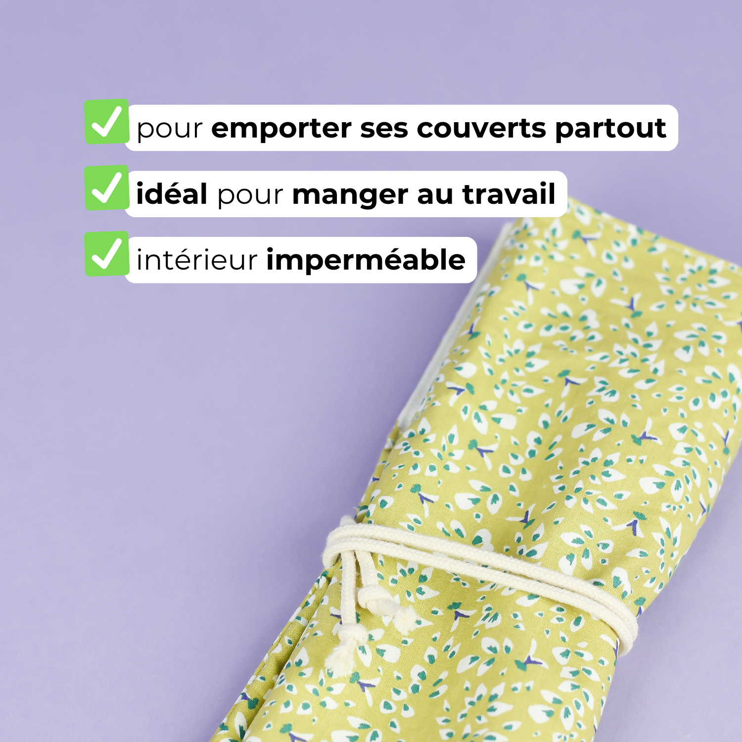 Pochette à couverts