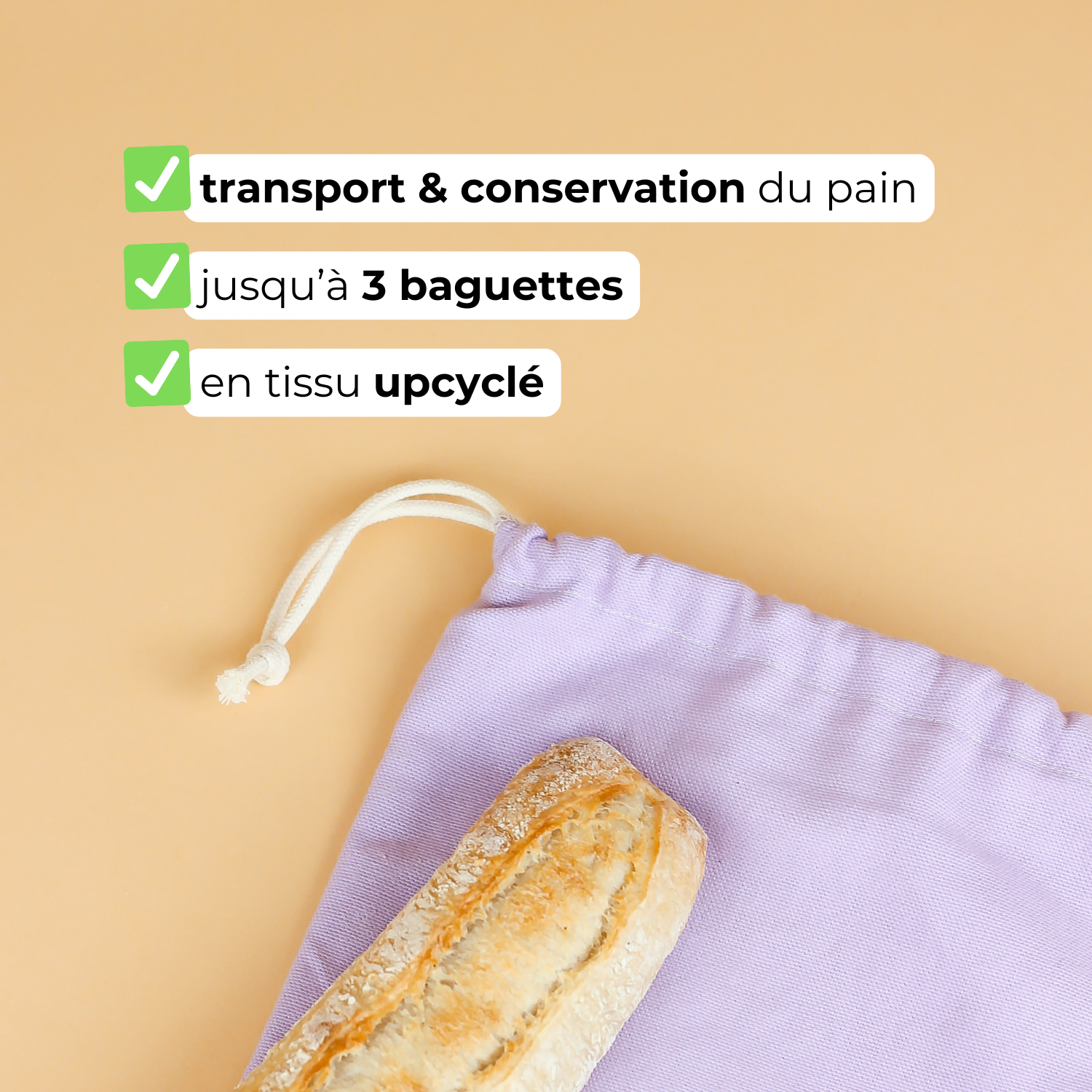 Sac à baguettes